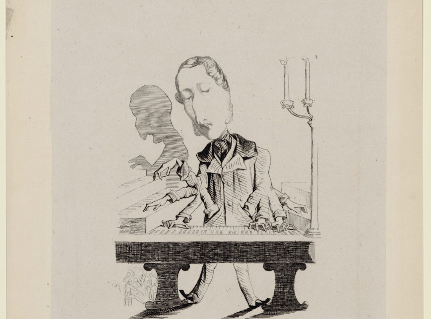 Thalberg with 8 hands